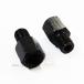 15mm extension mirror screw mirror side M10 regular screw - car body side M10 regular screw joint height adjustment bike mirror conversion adaptor black 2 piece 