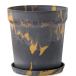 poshu living urban растения pot мрамор сезам × лимон Φ38×H39.5cm 81063