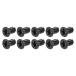 METALLIXITY Flat Head винт #6 32 x 15/64" 60 штук входит уголь элемент сталь производства механизм винт очки часы маленький размер электронное оборудование для чёрный 