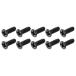 METALLIXITY Flat Head винт M2 x 6mm 350 штук входит уголь элемент сталь производства механизм винт очки часы маленький размер электронное оборудование для чёрный 