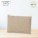 W23×H17cm 10 унция хлопок linen Flat сумка A5 соответствует банковская книжка 8 дюймовый планшет косметичка ga jet кейс тонкий легкий путешествие классификация место хранения натуральный f