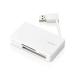 ELECOM Elecom MR-K304WH устройство для считывания карт USB2.0 [SD SDHC SDXC microSD microSDHC microSDXC MMC RS-MMC и т.п. соответствует ] Windows11 белый - ваш заказ товар -