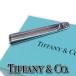 [ прекрасный товар ] Tiffany галстук булавка 750YG серебряный 925 narrow простой 8.4g коробка сумка для хранения ap1110[ один . быстрое решение ]