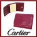 [ очень красивый товар ] Cartier post ito с футляром . бумага inserting кожа Mini размер кнопка тип бордо Испания .. поставщик appre5932[ один . быстрое решение ]