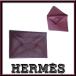 [ хорошая вещь ] Hermes письмо type футляр для карточек Mill faiyushe-bru красный чай Франция производства мужской женский appre6227[ один . быстрое решение ]