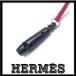 [ как новый - очень красивый товар ] Hermes свисток sifre колье красный кожа ремешок собака дудка .. для тоже коробка Франция производства appre6230[ один . быстрое решение ]