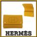 [ прекрасный товар ] Hermes карты кейс фетр горчица Karashi цвет желтое золото металлические принадлежности кнопка есть сумка мульти- кейс ap7780[ один . быстрое решение ]