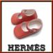 [ не использовался товар - как новый ] Hermes пинетки a Dada 18 orange кожа Kids 10cm младенец ребенок сумка для хранения ap7818[ один . быстрое решение ]