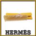 [ прекрасный товар - хорошая вещь ] Hermes гребень расческа с футляром . расческа кейс для печати "губа" кейс тоже желтый цвет расческа . bell Gold металлические принадлежности ap7898[ один . быстрое решение ]