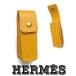 [ не использовался - как новый ] Hermes жевательная резинка ke- slip кейс кейс для печати расческа . bell желтый цвет Gold металлические принадлежности коробка ap8543[ один . быстрое решение ]