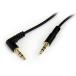 StarTech MU6MMSRA тонкий 3.5mm стерео Mini штекер аудио кабель (1.8m* одна сторона L type * мужской / мужской ) производитель прямая поставка 