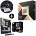 AMD Ryzen 7 9800X3D CPU + ASRock B850 LiveMixer WiFi ATX материнская плата + ASRock оригинал коврик для мыши комплект 