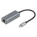 GREEN HOUSE GH-ULACB-GY серый USB Type-C Gigabit соответствует LAN адаптер 