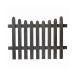  дом стиль pi Kett забор U type забор одиночный товар темно-коричневый SFPU1200-DBR производитель прямая поставка 