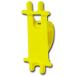 RIDEZ DEF-CM1YL DEF SILICONE CYCLE MOUNT желтый смартфон крепление 