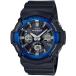 腕時計 時計 CASIO カシオ G-SHOCK メンズ GAW-100B-1A2JF Gショック GSHOCK ジーショック GAW-100 SERIES ソーラー充電 ブルー ブラック 誕生日 プレゼント