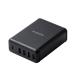 ELECOM MPA-ACD02BK ޡȥե󡦥֥åACŴ USB-A4ݡ(ޤ) Type-C1ݡ(PD30W) Ÿ֥1.5m ֥å ᡼ľ