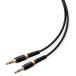 AUX кабель ELECOM Elecom AX-35MS10BK высокая прочность аудио φ3.5 распорка - распорка 