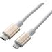 Lightning�P�[�u�� ELECOM �G���R�� MPA-CLPS10GD USB-C to Lightning �ϋv�d�l �S�[���h