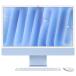 APPLE MWUF3J/A голубой iMac Retina 4.5K дисплей модель M4 chip 8 core GPU SSD256GB память 16GB настольный персональный компьютер 24 type / macOS