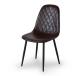 B.BfanisingONDC-0050LBR diamond стежок стул - кожа Brown производитель прямая поставка 