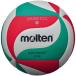 moru ton volleyball 4 number lamp volleyball 2210 light weight 4 number 210 white × red × green V4M2210-L21