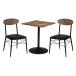  Hagi . стол &amp; стул 3 позиций комплект ( прямоугольник / светло-коричневый ) LT-4919LBR78BK-S производитель прямая поставка 