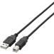 USB кабель ELECOM Elecom U2C-BN10BK USB2.0 кабель A-B модель 1.0m черный 