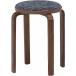  не 2 торговля 14543 KD ткань искривление дерево старт  King табурет серый / Brown производитель прямая поставка 