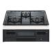 NORITZ N3GV2RVQ1-13A METAL TOP ( metal top ) встроенный газовая плитка ( город газовый *3.* обе стороны чуть более огонь модель * ширина 60cm)