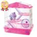  Iris o-yamaPHSC-412 прозрачный розовый хомяк клетка (3 этаж ) производитель прямая поставка 