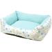  домашнее животное Pro Homey retro фрукты квадратное bed M дымчатый голубой 
