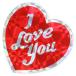  Восток Mark прочее серии стикер I_LOVE_YOU 203