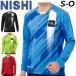 nisi спорт рубашка с длинным рукавом NISHI легкая атлетика тонкий Silhouette . пот скорость . бег марафон грузовик состязание принт long T /2811A342