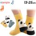  штамп ru3 пара комплект носки Kids Junior 13-25cm stample Panda короткие носки 3P ребенок девочка мужчина женский ... симпатичный обувь внизу /73280