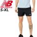  New balance running pants Newbalance Accelerate 5 -inch inner attaching short pants marathon jo silver g land man black black bottoms /AMS23228