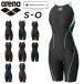  Arena swimsuit swim .. lady's FINA approval swim wear for competition arenasei free back spats ( put on . strap ) AQUA /ARN-2050W[ returned goods un- possible ]