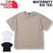  short sleeves T-shirt maternity wear North Face THE NORTH FACE MATERNITY S/S TEE/ nursing . attaching woman crew neck production front postpartum combined use pregnancy period UV cut /NTM12111
