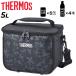  Thermos термос сумка примерно 5L THERMOS сумка-холодильник soft кондиционер чёрный камуфляж рисунок box type черный .. данный ланч офис школа /REI-0052[2023C]