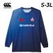  canterbury рубашка с длинным рукавом футболка мужской женский canterbury Japan L/Sp Ractis чай JAPAN Япония представитель регби одежда long T /RLM42604J