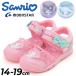  Sanrio Kids summer обувь сандалии девочка 14-19cm половина нет 2E ребенок обувь lSanrio My Melody мой mero Cinnamoroll sinamon черный mi/SA-C041
