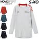  Descente Move спорт рубашка с длинным рукавом мужской женский MOVESPORT by DESCENTE волейбол одежда длинный рукав p Ractis рубашка движение .... пот скорость ./SV6FLT01U
