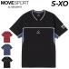  Descente Move спорт рубашка с коротким рукавом мужской женский MOVESPORT by DESCENTEp Ractis рубашка унисекс волейбол спорт рубашка /SV6SHT10U