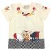 GUCCI Gucci baby crew neck short sleeves T-shirt 18/24m cotton white unused aq8770