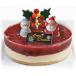  Berry Berry rare cheese Christmas cake ~ Wakayama production Berry (.....* blueberry *laz Berry ) jelly & rare cheese cake 5 number :14cm hole / freezing flight / postage extra )
