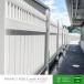 �t�F���X �ډB���t�F���X ���� �h�b�O���� �ډB�� �� �K�[�f���t�F���X ���E PVC DIY �v���C�o�V�[�t�F���X with �s�P�b�g ����1903mm ��1980mm 50M �֘A�摜1