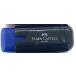  Faber-Castell точилка имеется ластик темно-голубой 79838 (27191352)
