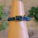 LITSTA ���e�B�X�^ Narrow Braclet �i���[�u���X���b�g �v�G�u�� Blue Green �u���[�O���[�� | �ׂ� �O�҂� �u���X���b�g �C�^���A�����U�[ �����Y ���f�B�[�X