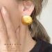 *[MARIQUA JANEje-n drum earrings 22 gold ] antique COIN round 22 gold 22K 18K swaying 