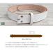�o�b�N���Ȃ� �x���g �����Y �{�v 40mm �� �т̂� �J�[�r���O���z���C�g�@�� �u���R�V�v���U�[�x���g ���{�� �ꖇ�v �Ȗ؃��U�[ �o�b�N�������\ �֘A�摜2